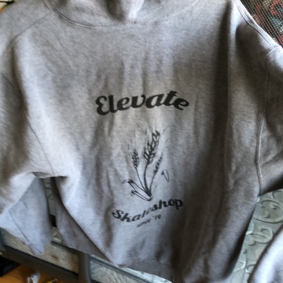 grey oversized hoodie - Picture 3 of 4